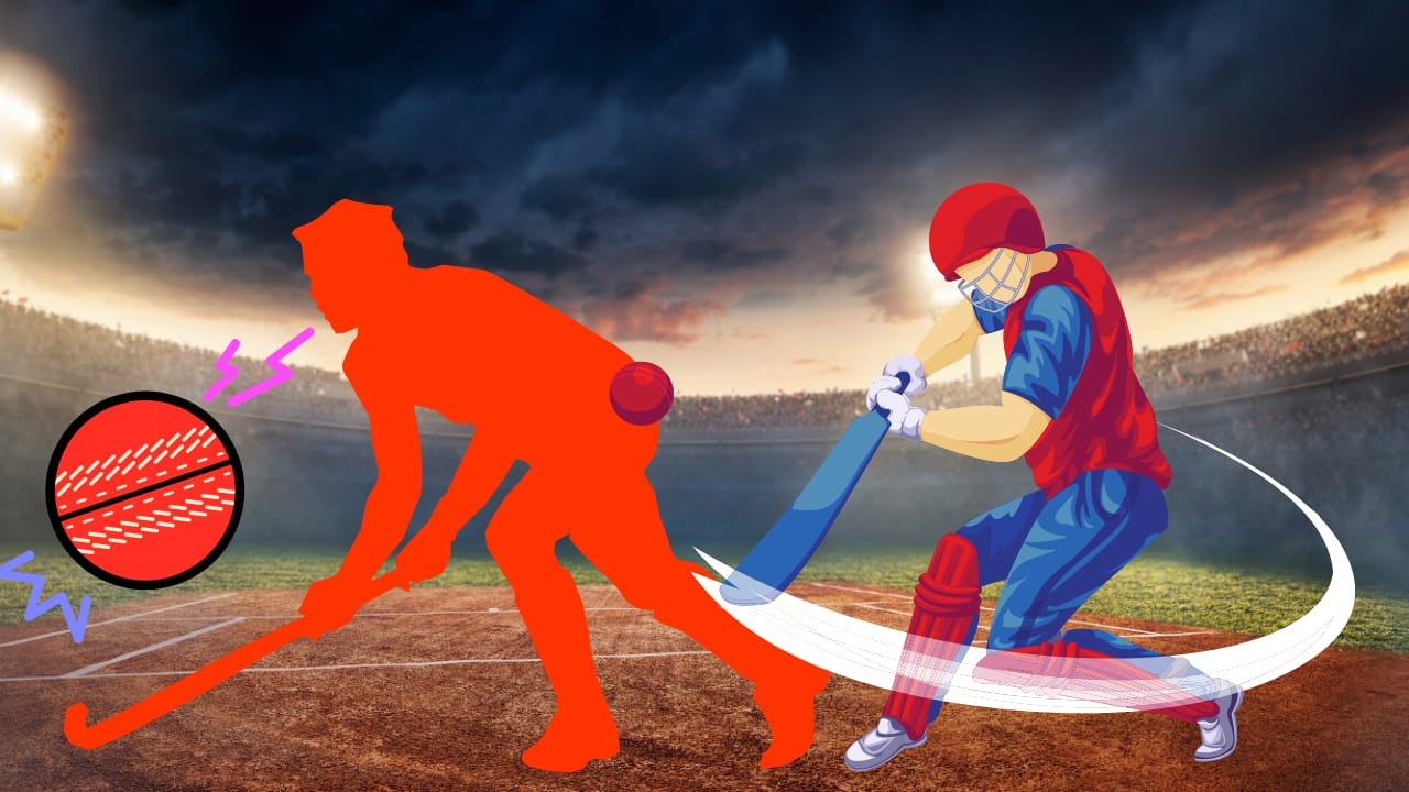 How Is a Different Hockey Stick from a Cricket Bat ? world sports